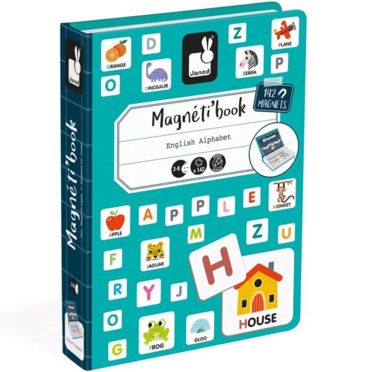 Magneti Alphabet Book Box