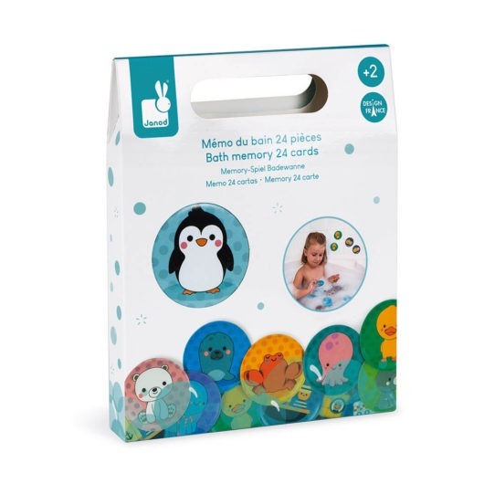 Janod Bath Snap Cards Box