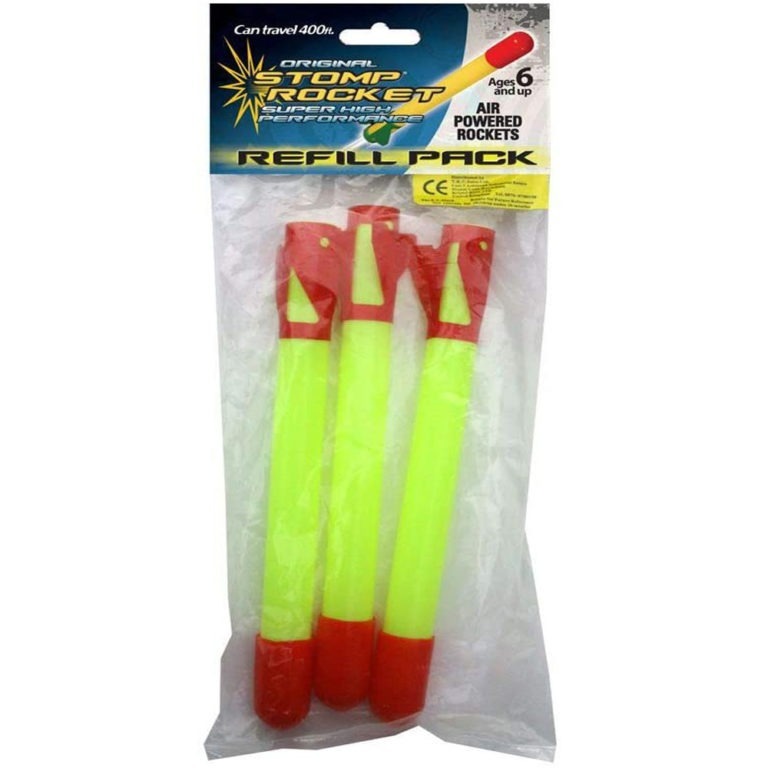 Stomp Rocket Refill Extreme 3pk