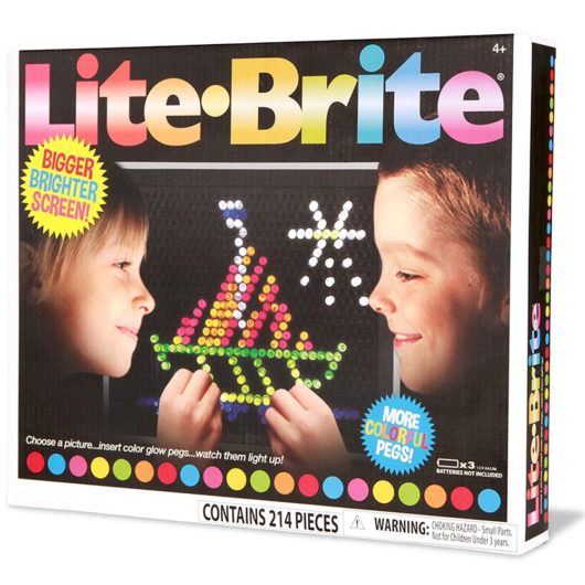 Lite Brite Illuminated Board Front