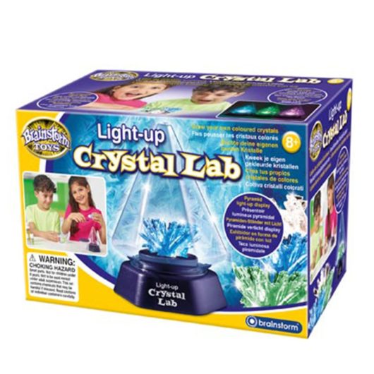 Brainstorm Light Up Crystal Lab Front