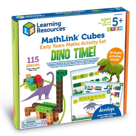 Dino Time MathLink Cubes Front