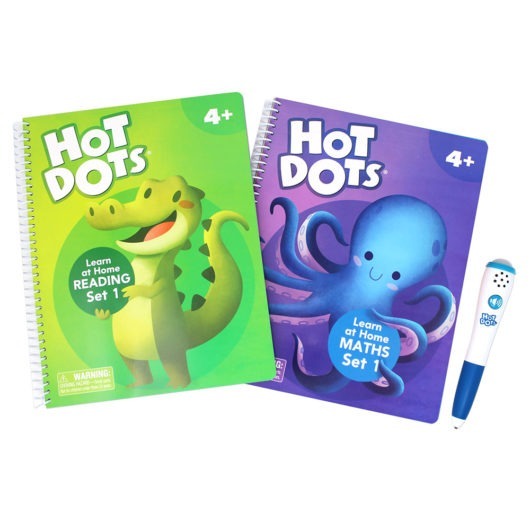 Hot Dots Learn at Home Reading & Maths Content