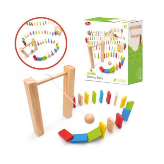 Tobar Wooden Domino Rally Front