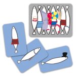 Djeco Sardines Memory Card Game - Image 2