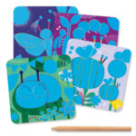 Djeco Beetles & Bugs Scratch Boards - Image 3
