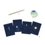 Djeco Cosmic Scratch Boards - Image 2