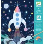 Djeco Cosmic Scratch Boards