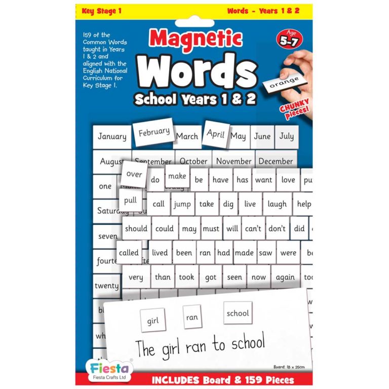 magnetic words years 1 & 2 front of packaging