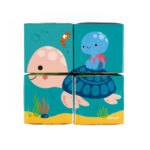 Janod 4 Bath Cubes - Image 4