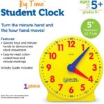 Learning Resources Big Time 12hr Student Clock - Image 3