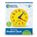 Learning Resources Big Time 12hr Student Clock