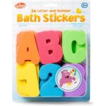 Letter and Number Bath Stickers