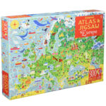 Usborne Europe Jigsaw & Atlas