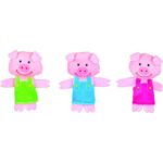Three Little Pigs Hand and Finger Puppets - Image 3