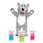 Three Little Pigs Hand and Finger Puppets