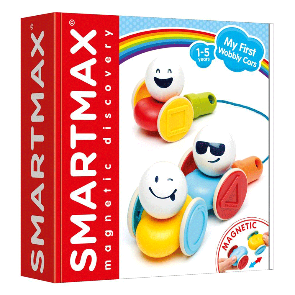 SmartMax My First Build and Drive Magnetic Building Vehicle STEM Play Set  for Ages 1-5