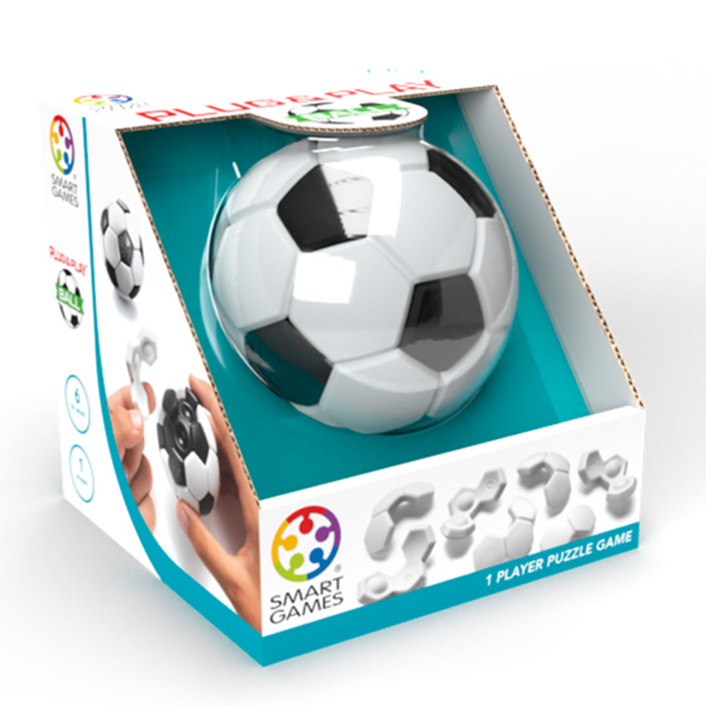 SmartGames Plug & Play Football Puzzle - Fun Learning