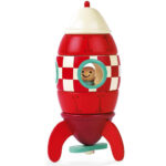 Janod Wooden Magnetic Rocket - Image 4