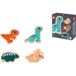 Janod Wooden Progressive Dinosaur Puzzles - Image 2