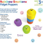 Learning Resources Rainbow Emotion Fidget Poppers - Image 4