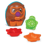 Spike the Fine Motor Hedgehog Splashin’ Bath Friends - Image 2
