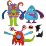 Silly Monsters Bath Time Stickers - Image 3