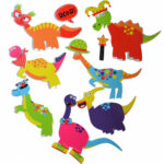 Weird & Wonderful Dinos Bath Time Stickers - Image 3