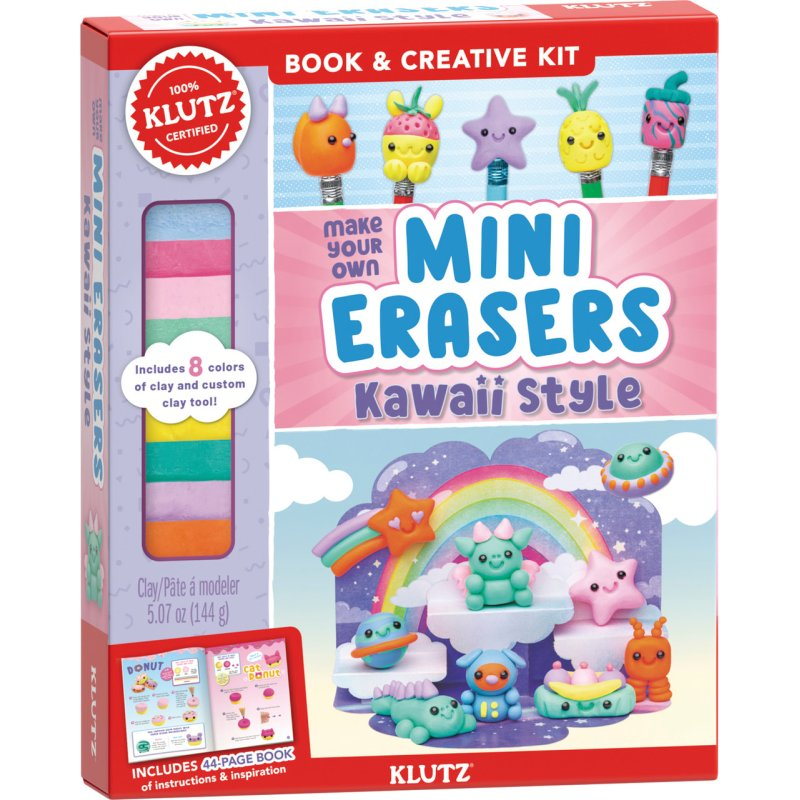 klutz-myo-mini-erasers-kawaii-style-9781546114185-9781546114185-1.jpg Klutz Kawaii Mini Eraser Kit - Image 1