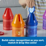 Learning Resources Rainbow Counting Crayons - Image 3