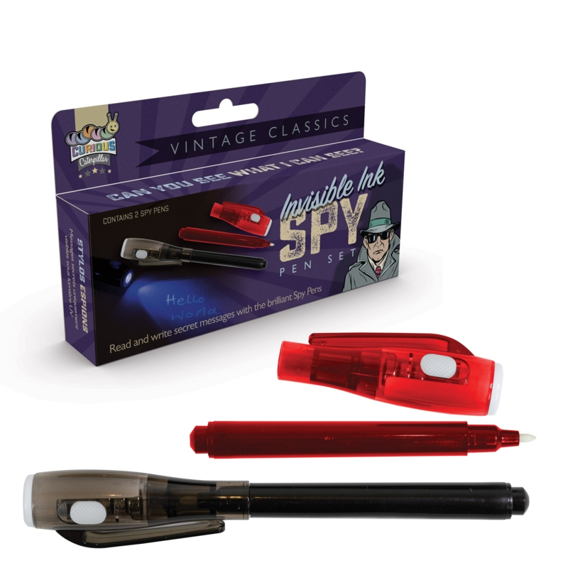 funtime-gifts-invisible-ink-spy-pens.jpg Invisible Ink Spy Pen 2 Pack - Image 1