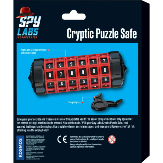 Thames & Kosmos Spy Labs Cryptic Puzzle Safe - Image 3